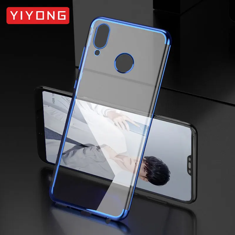 Чехол Honor 20 из мягкого ТПУ YIYONG тонкий прозрачный чехол для Huawei Pro силиконовый Lite 20i