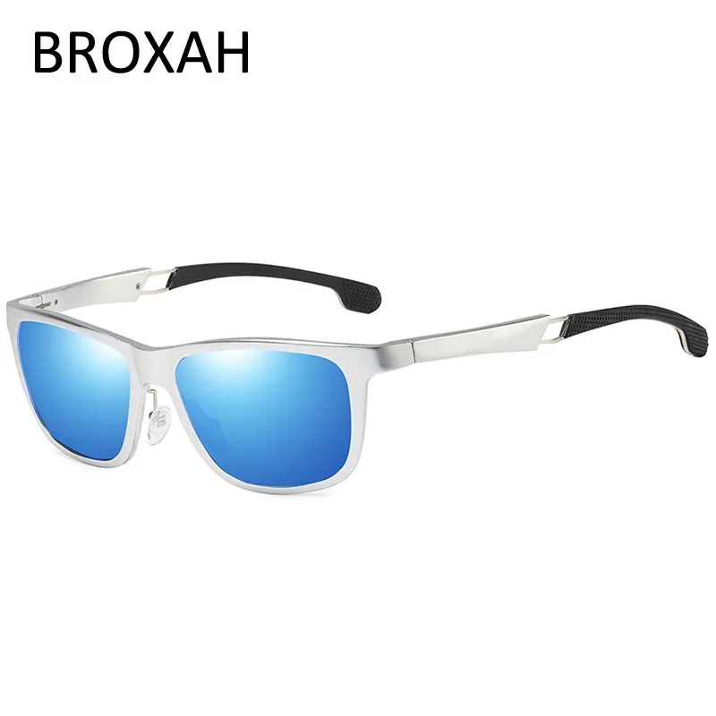 Мужские поляризованные солнцезащитные очки BROXAH 2019 качественные для вождения из