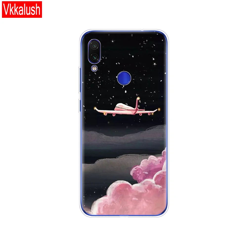 80081 Case For Xiaomi Mi Play Cover Silicon Back Cover MiPlay Case Pattern Cat Coque Bag On Xiaomi Mi Play Phone Cases Bumper - Color: 80081