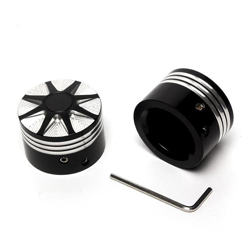 Набор болтов для гаек черная гайка с ЧПУ передней оси мотоцикла колеса гайки пара