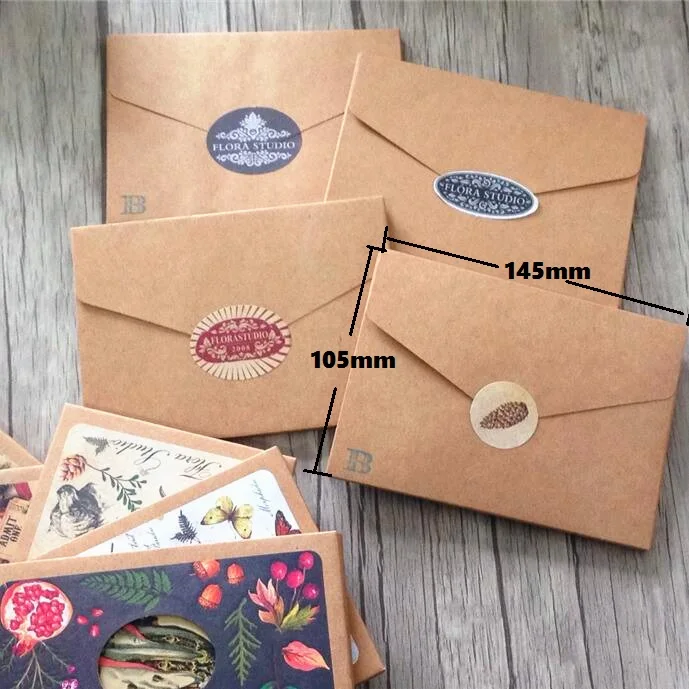 16 шт./упак./lot Новые студентов DIY Подарочные карты пакет Винтаж старинная