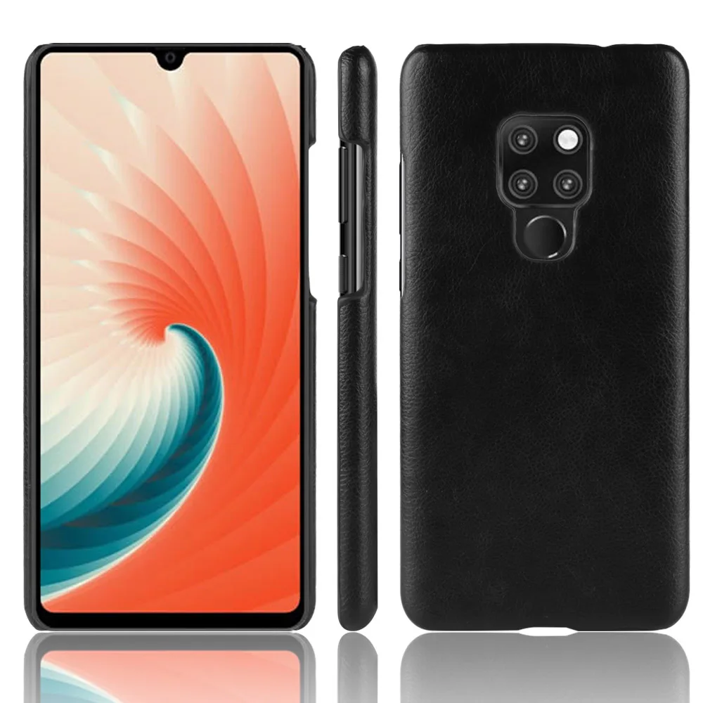 Luxury Business Litchi Skin Vintage Leather Case for Huawei Mate 20 Cover Coque On Back Mate20 Phone Cases Fundas |
