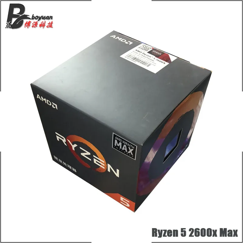 AMD Ryzen 5 2600X Max R5 3.6 GHz Six-Core Twelve-Thread CPU Processor L3=16M 95W YD260XBCM6IAF Socket AM4 With fan | Компьютеры и офис