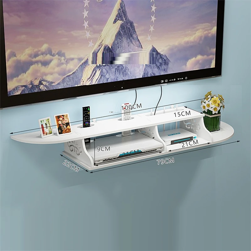 MODEL F Гостиная Европа Беспроводной Wi-Fi украшения маршрутизатор экранирование разъем крышка вешалка стеки ТВ-приставка стойка коробка шкаф для хранения - Цвет: MODEL F