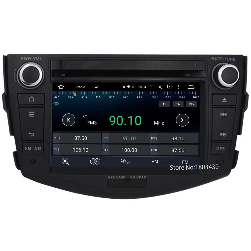 7 &quotAndroid 6.0 Окта основные PX5 2 ГБ RAM 32 ROM WIFI 3 Г DAB + Dvd плеер автомобиля Радио Стерео GPS Для Toyota RAV4 2006 2007 2008 2012| |