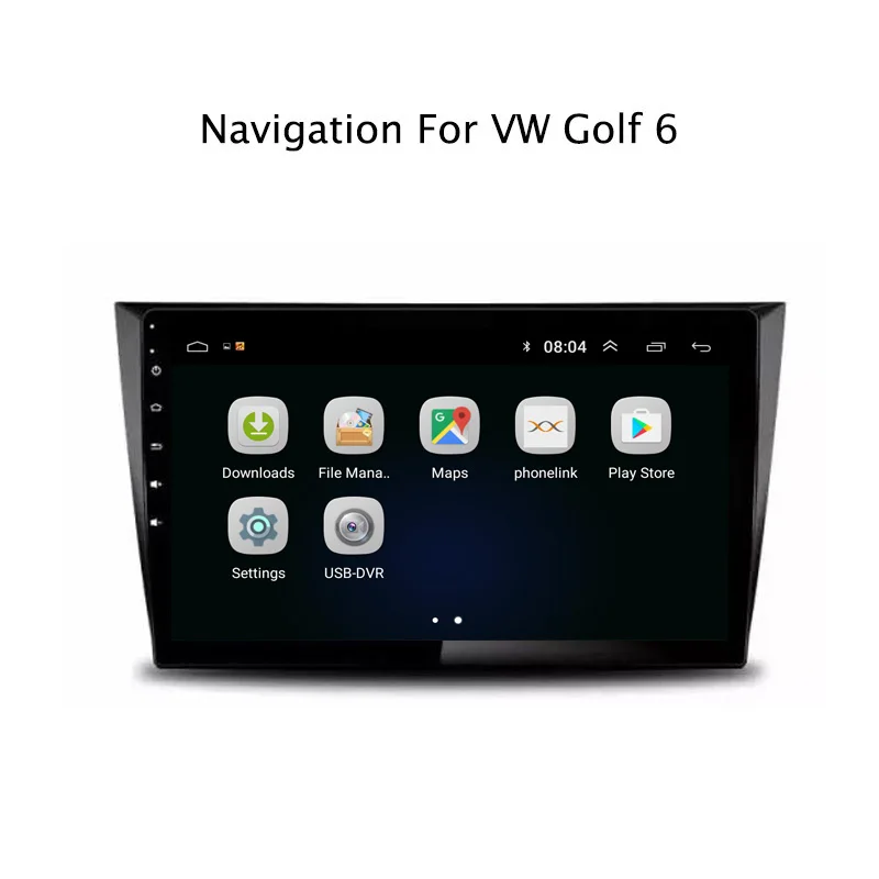9 &quot2.5D IPS Android 8 1 автомобильный DVD GPS плеер для VW Golf 6 2008-2013 Радио Стерео головное