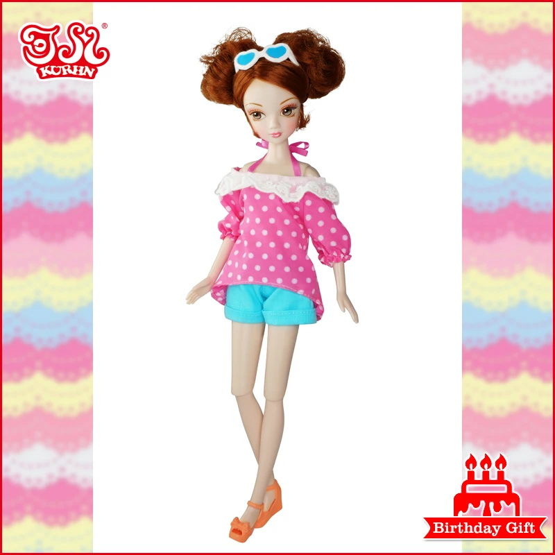 Модная пластиковая кукла 4 кукольная одежда в одном #3051|plastic doll|plastic fashion dolldoll doll |