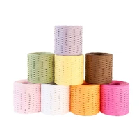 colors 250mroll diy raffia ribbon cord rope for palm packaging paper rope gift box packing wedding party decorations diy parts