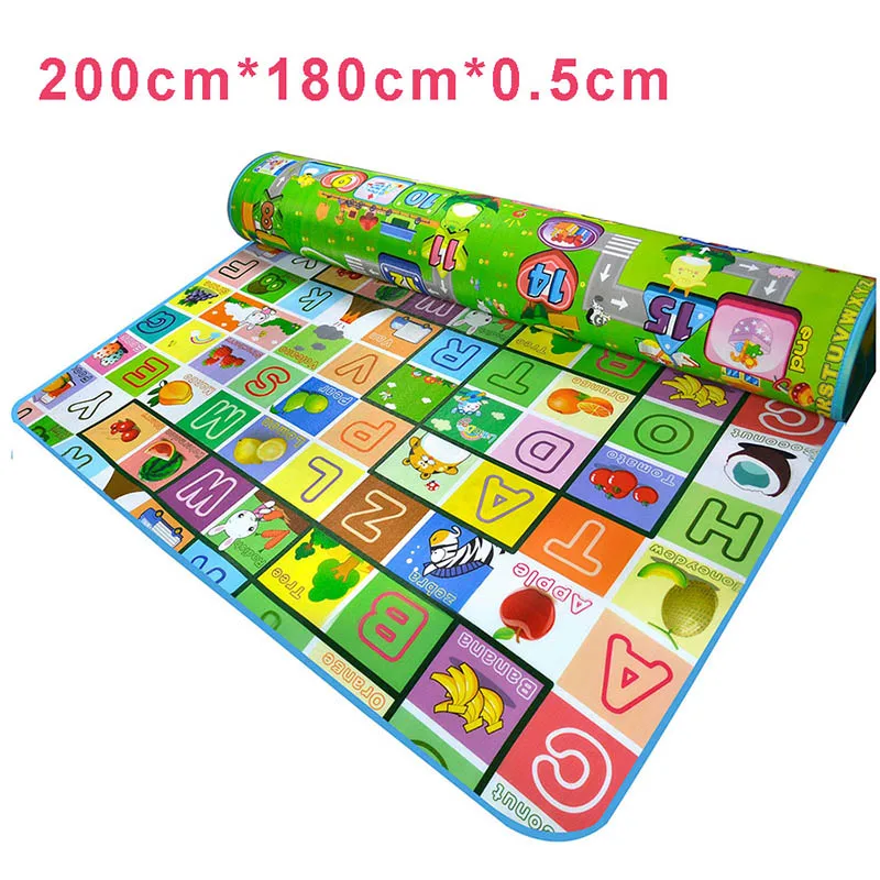 Детский ковер с узорами в виде букв Richman большой детский игровой коврик для