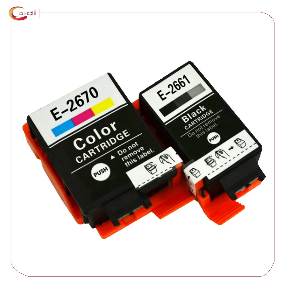 Картриджи чернильные совместимые (1 черный 1 трехцветные) для принтера Epson