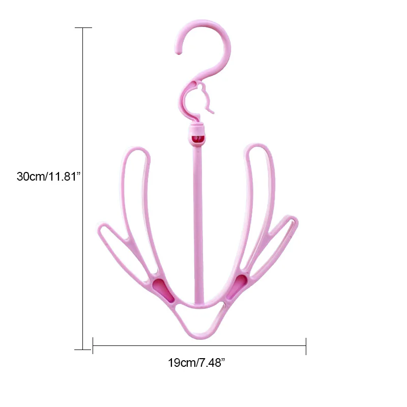 Модели обуви В креативном стиле Сушка вешалка для одежды бытовой поворотный крюк