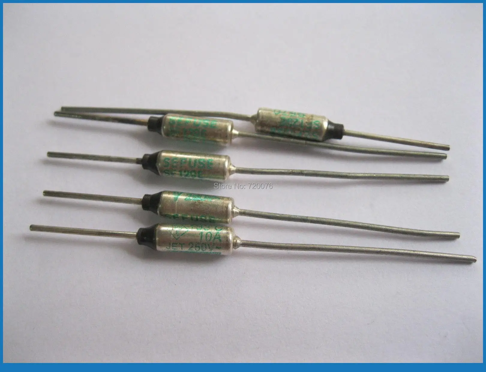 

5 Pcs Microtemp Thermal Fuse 133 Degree TF Cut-off 10A 250V New