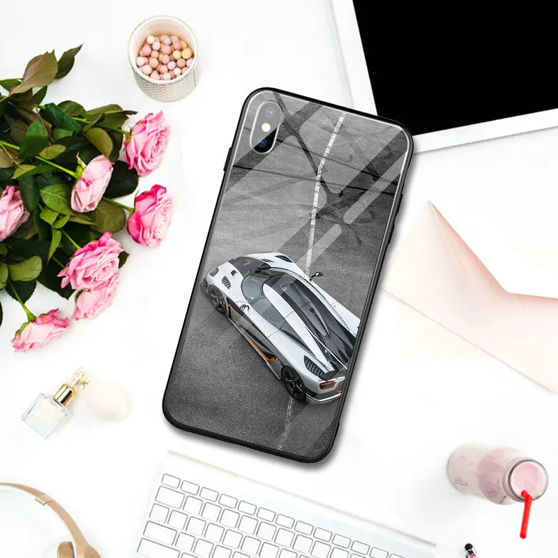 Супер автомобильный Koenigsegg Agera RS для iPhone 5 5S SE 7 8 6s Plus X XR XS Max чехлы телефонов из