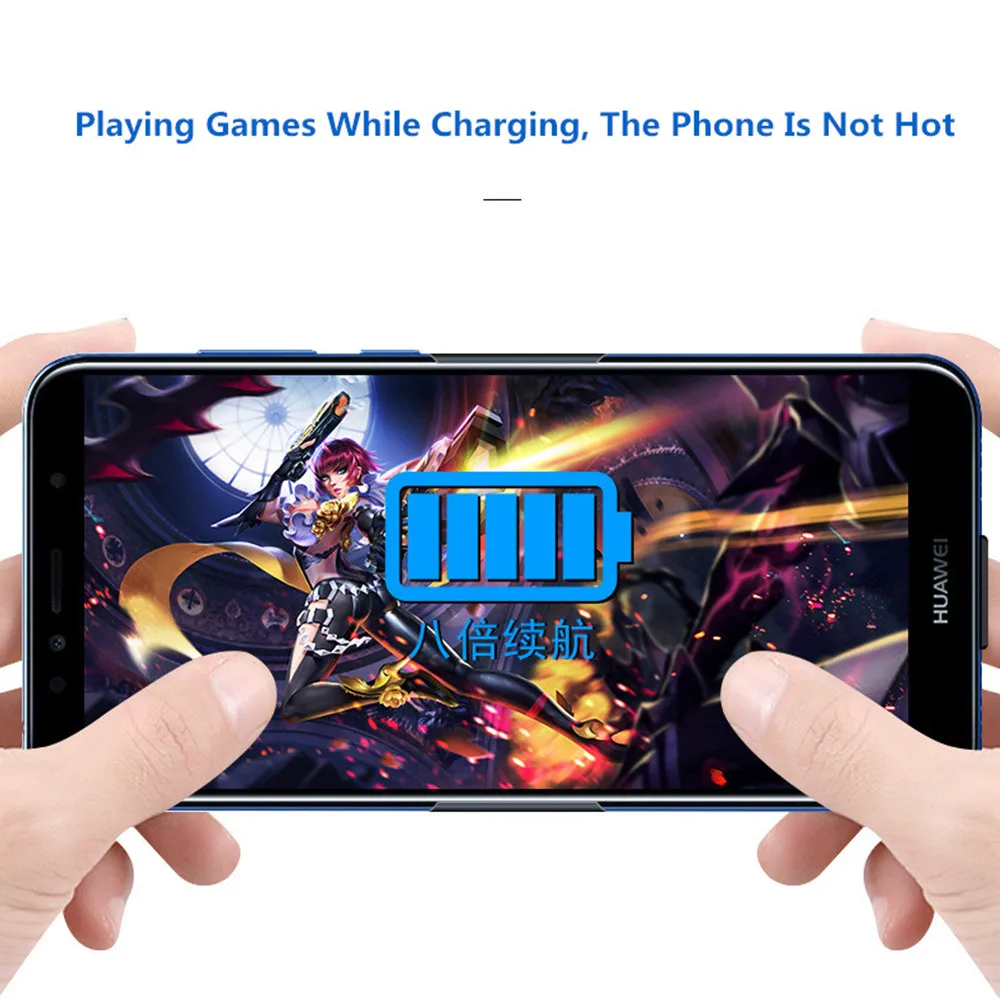 Чехлы с зарядным устройством для Huawei Honor 7A Pro 6800 мАч тонкий чехол резервным