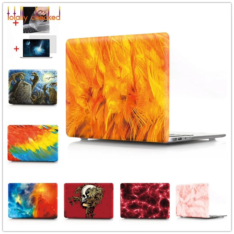 3 в 1 для нового MacBook Pro 13 15 чехол 2016 2017 A1706 A1708 A1707 с сенсорной панелью и Retina