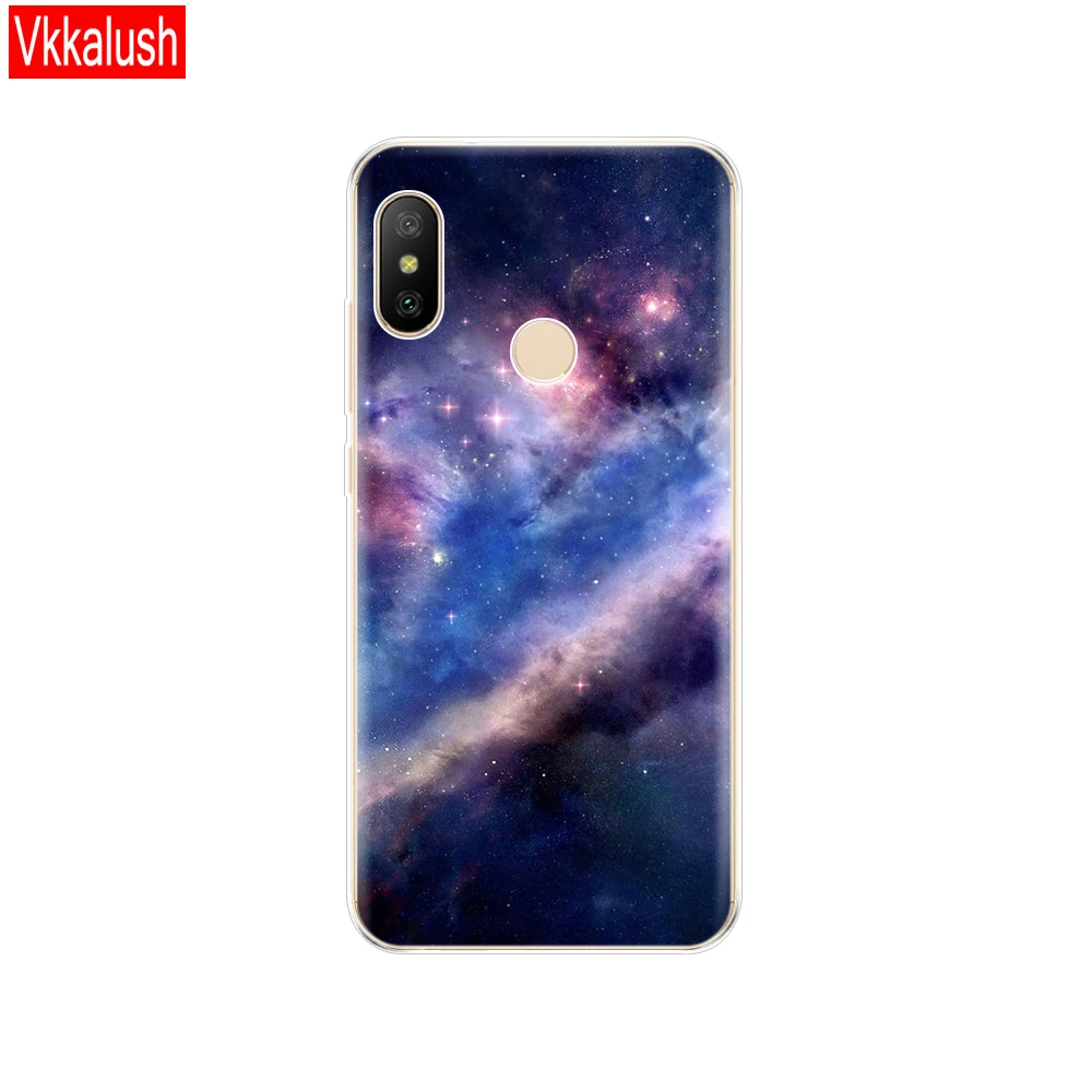 80090 Силиконовый чехол для телефона для Xiaomi mi A2 LITE, чехол с полной защитой, мягкая задняя крышка из ТПУ, чехол для телефона для Xio mi A2 LITE, бампер, чехол - Цвет: 80090