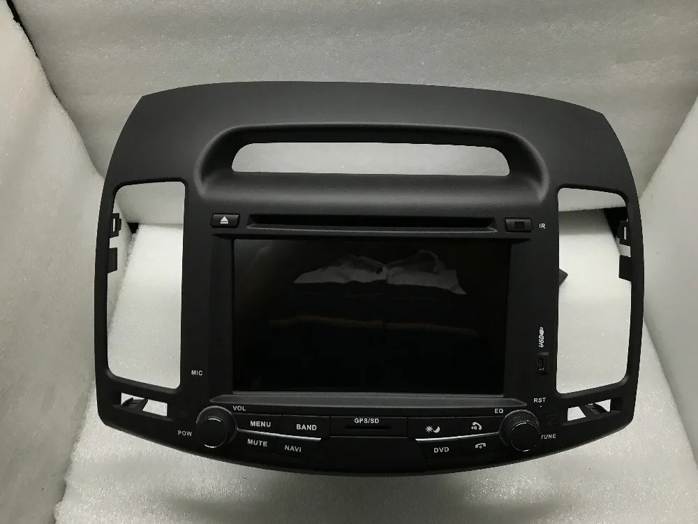 BYNCG 7 дюймов Android 8,0 Восьмиядерный 2 Гб ram автомобильный DVD для hyundai Elantra 2006-2011 1024*600 емкостный экран, 32 Гб gps BT wifi