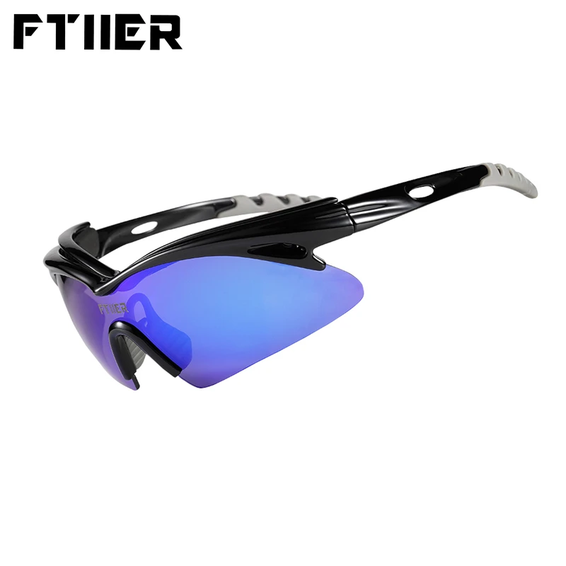 Ftiier UV400 велосипедные очки быстрые фотохромные солнцезащитные спортивные для