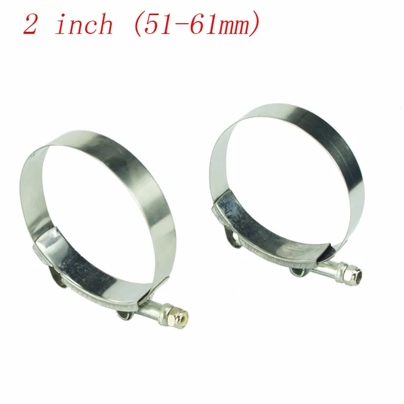 Универсальный 2 &quotдюймовый силиконовый турбо шланг муфта Т БОЛТ СУПЕР зажим