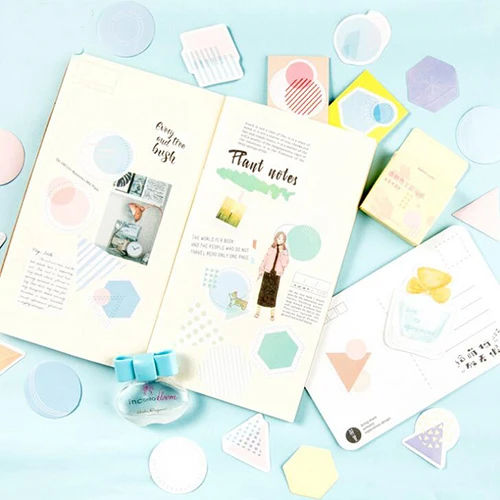 46 шт./кор. красочные дизайнерские наклейки Новинка радужные цвета подарочные