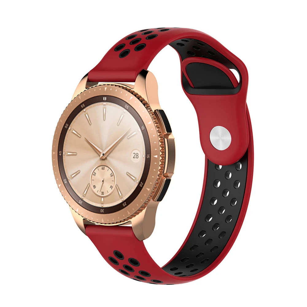 Силиконовый ремешок для Xiaomi Huami Amazfit Stratos 2 Pace Smart Watch Band 22 мм спортивный ремешок для samsung gear S3 huawei GT Active