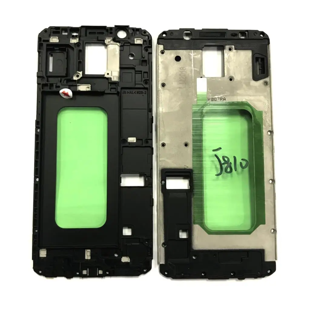 Оригинальная новая передняя панель рамка Лицевая Замена корпуса для Samsung Galaxy J8
