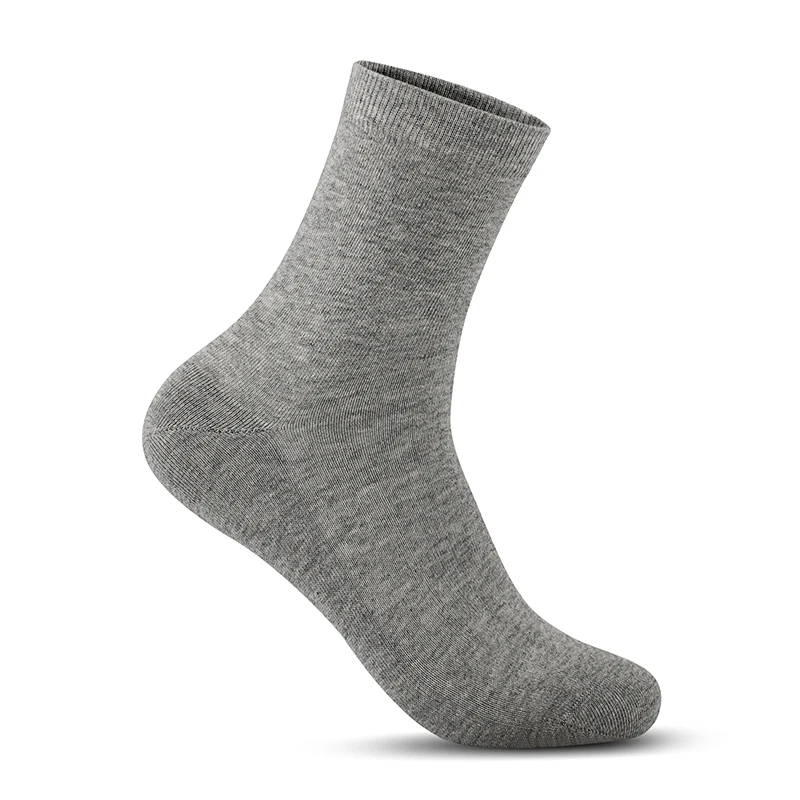 

Men socks solid color man business socks cotton socks Plus size (EU 39-46) (US 7.0-12.0) 6pairs/lot Langsha