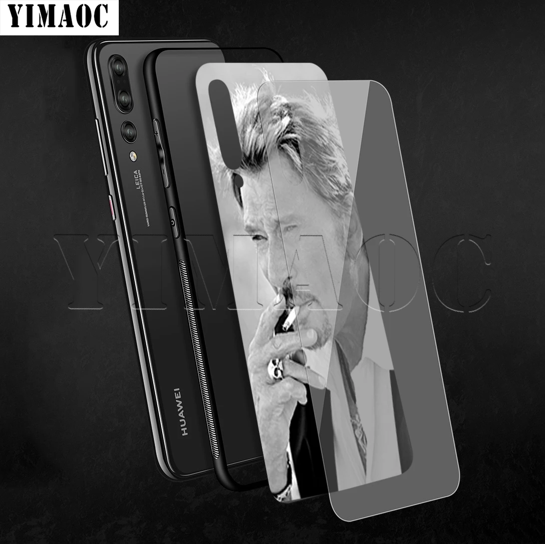 YIMAOC стеклянный чехол для huawei Honor mate 7A 8X9 P10 20 30 Y6 Y9 P smart lite Pro