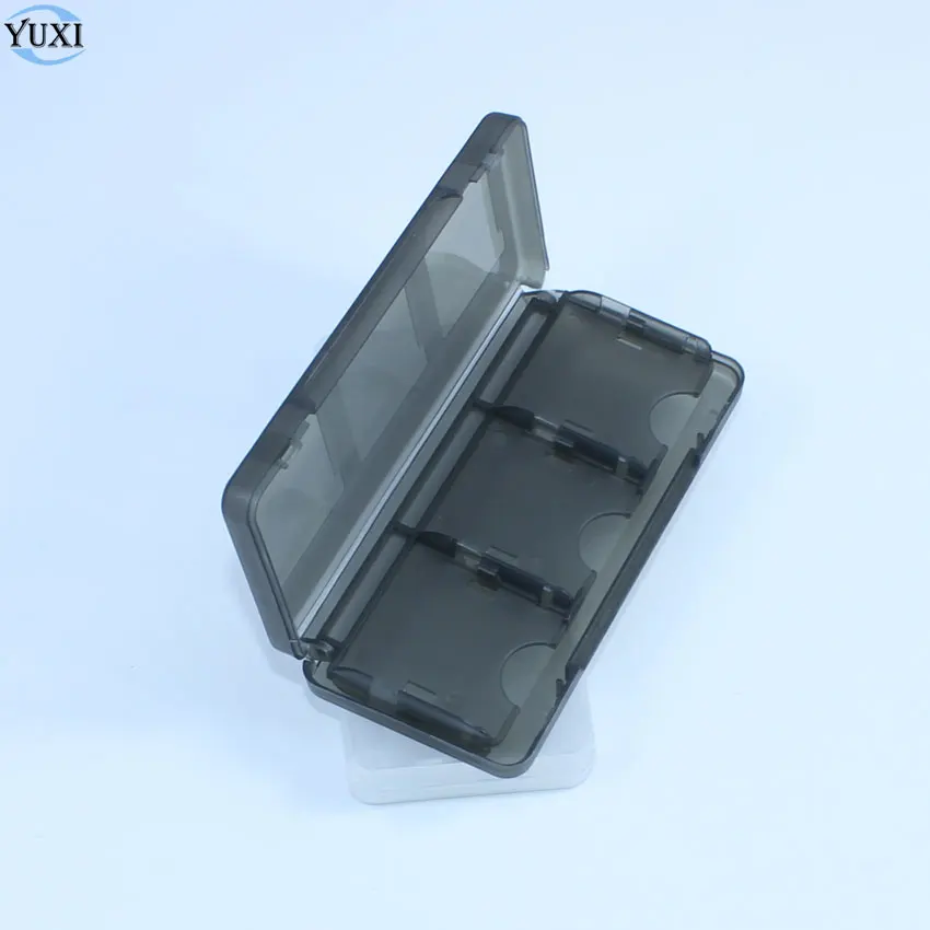 YuXi 6 в 1 Жесткая пластмассовая коробка для хранения чехол держатель Nintendo DS 2DS New 3DS XL
