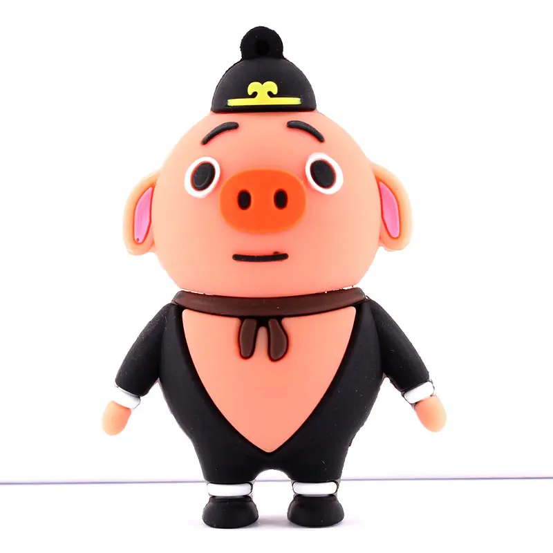 Ingelon Pendrive Animado USB флэш накопитель с героями мультфильма 8 ГБ 16 32 милый пингвин clef usb