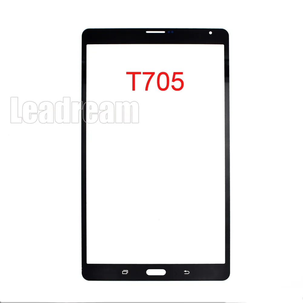 30 шт./лот DHL для Samsung Galaxy Tab S 8. 0 T700 T705 Переднее стекло внешняя панель экрана Замена