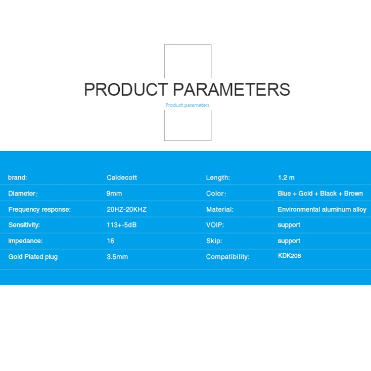 Caldecott KDK206 Hifi 3.5mm In-ear Metal Noise Cancelling Microphone Earphone for smartphone Mobile Phone fone de ouvido | Электроника