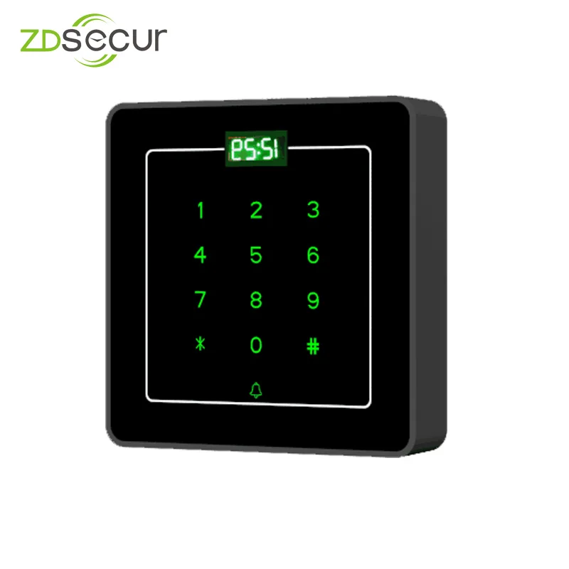 

ZDSECUR 125KHz Door RFID Card Password Access Controller with Keypad Card Reader ZDC880