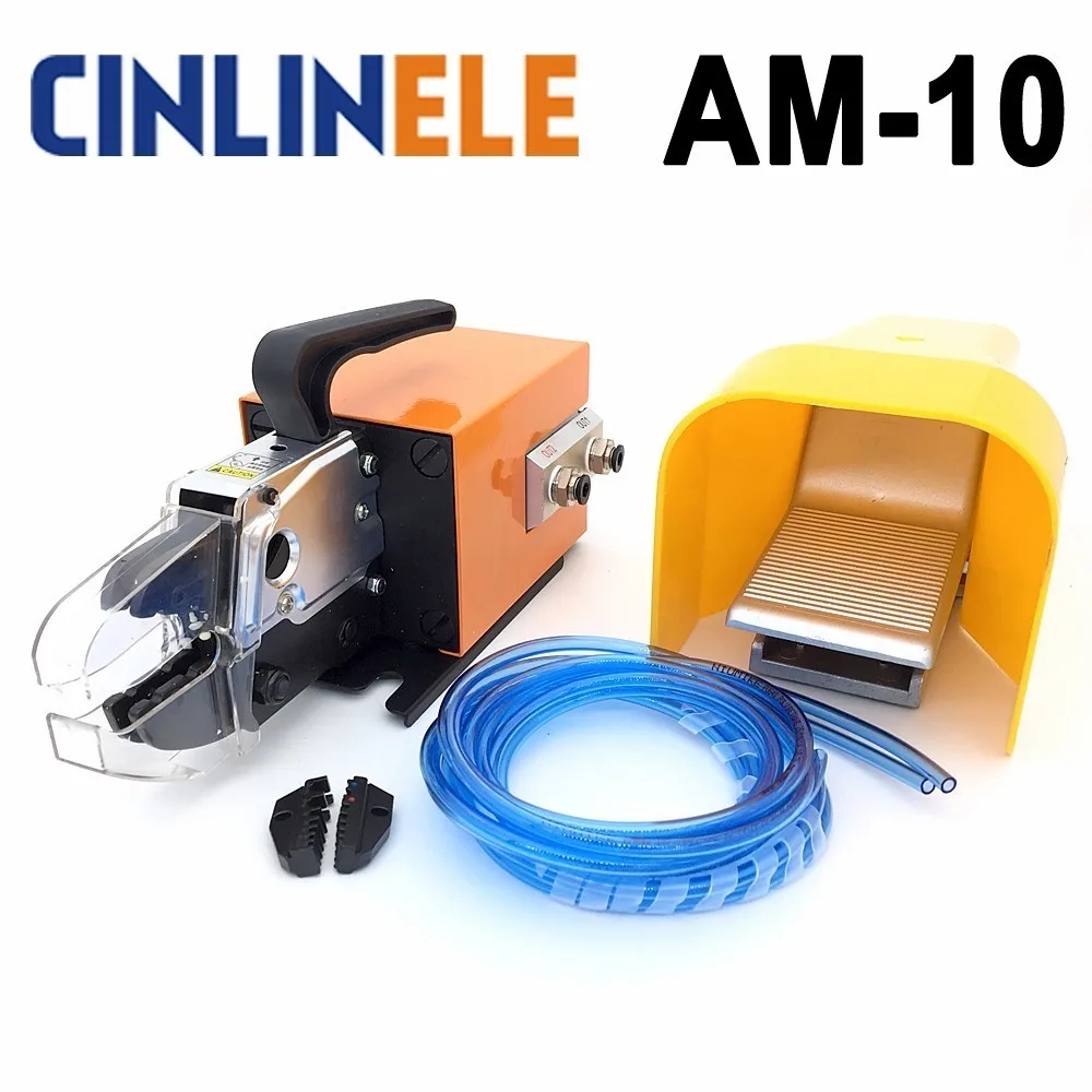 AM 10 Пневматический обжимной станок для наконечников|pneumatic crimping|dies diedie machine |