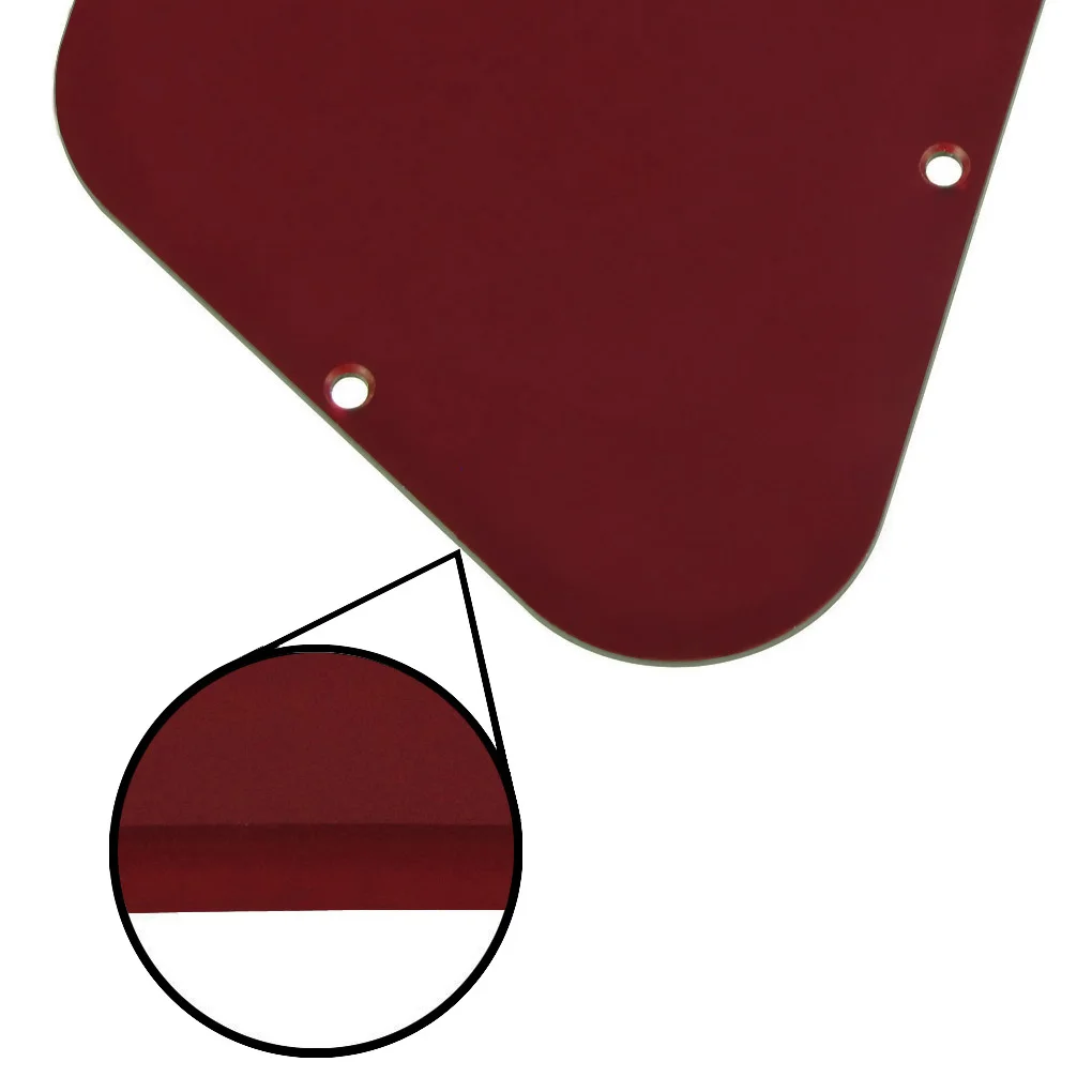 NEW Red Mirror Guitar Cavity Cover Switch Back Plate 1Ply Accessories For Electric LP | Спорт и развлечения