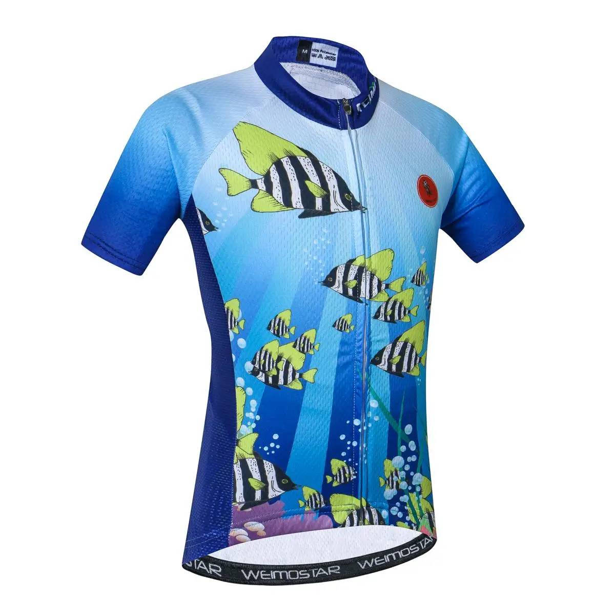 CD2010 Weimostar Vélo Костюмы рубашка Дети mtb Одежда с коротким рукавом для мальчиков. велосипед одежда Ropa ciclismo quick dry велосипед Джерси - Цвет: CD2010