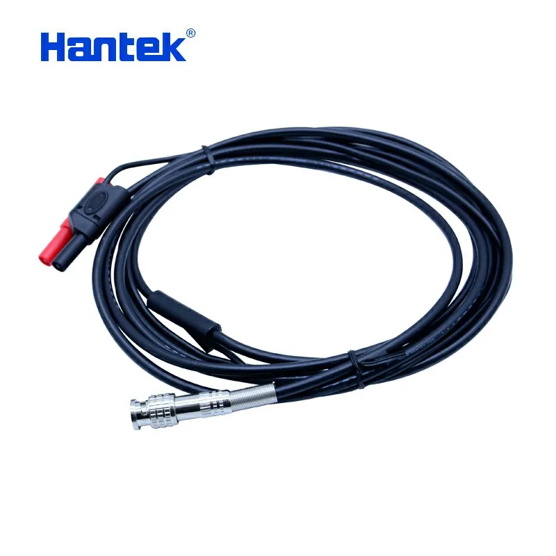 Hantek щупы осциллографа автоматический Тестовый Кабель HT30A BNC к банану двойная