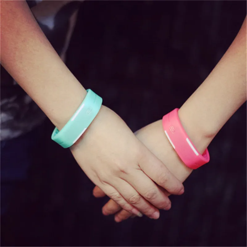 

TMC#213 New Fashion Sports Watches Women Men Unisex Bracelet Wristwatch Silicone Watchband Electronic Clock For Boys Girls