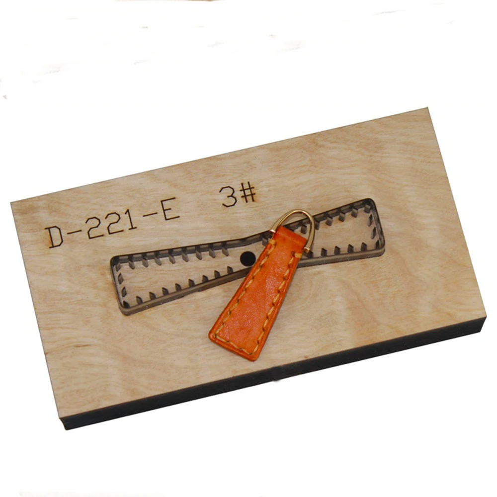 Дизайнер кожа ремесленный Шаблон Резак 3 #5 # молния головы высечки нож формы