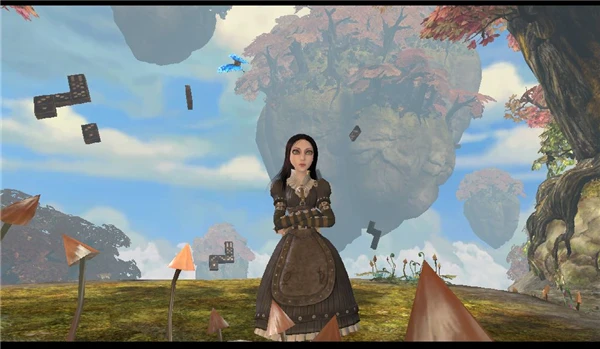 Американская популярная игра Алиса Madness Returns паровое платье черная одежда Хэллоуин Косплей Костюм Платье C