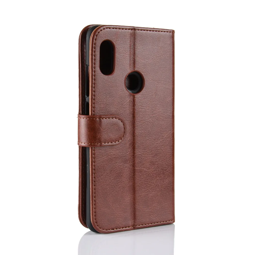 Aierwill Для Сяо mi 6x Примечание 5 Pro Case Red Чехол Флип Pu кожаный чехол для Телефона
