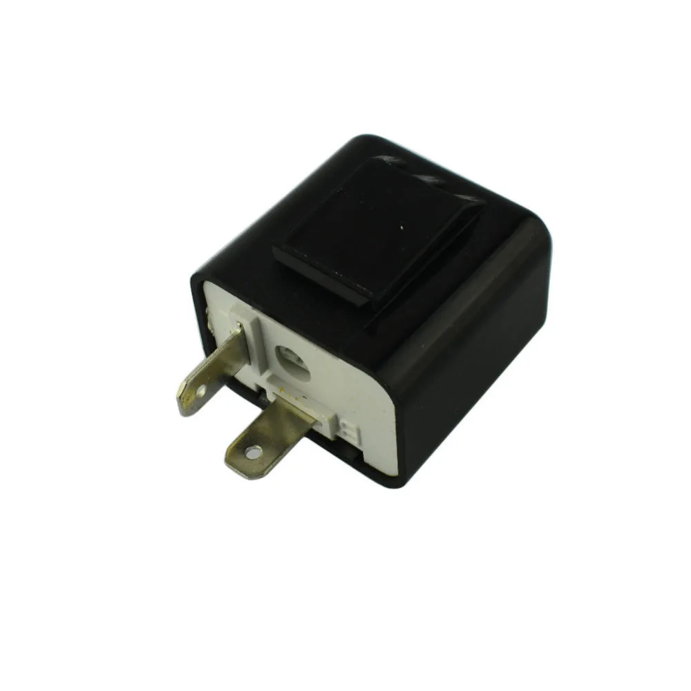 Мотоцикл 12V 2 контактный Регулируемая частота Светодиодный проблесковый маячок