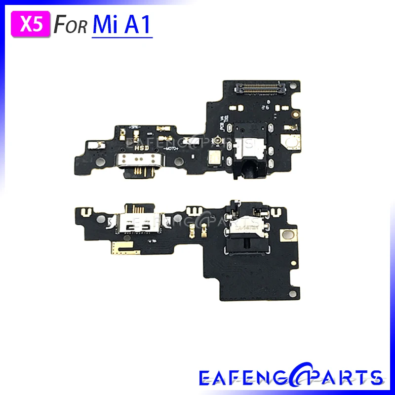 USB-порт для зарядки гибкий кабель Xiaomi Mi A1 док-разъем зарядное устройство с