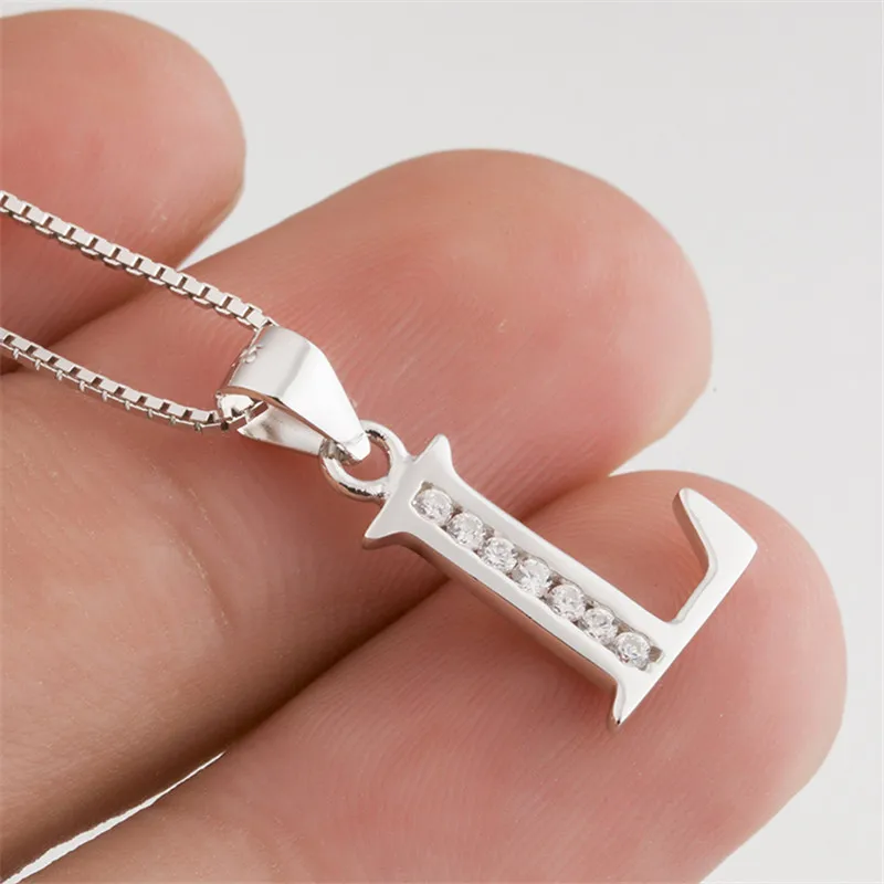 Подлинное ожерелье из стерлингового серебра 925 пробы ювелирные изделия микро