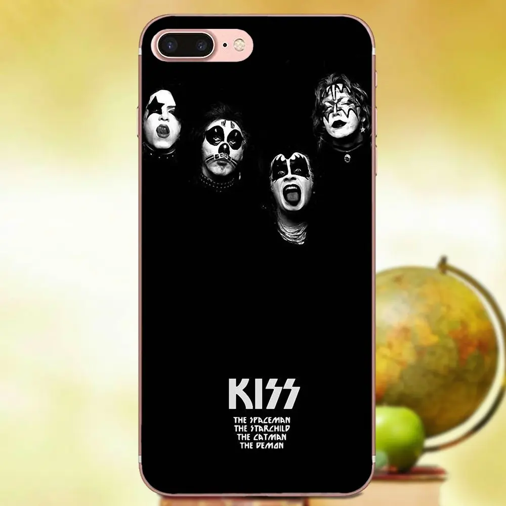 Мягкий защитный чехол для Xiaomi Mi3 Mi4 Mi4C Mi4i Mi5 Mi 5S 5X 6 6X 8 SE A1 Max Mix 2 Note 3 4 Kiss Let's Rock Band |