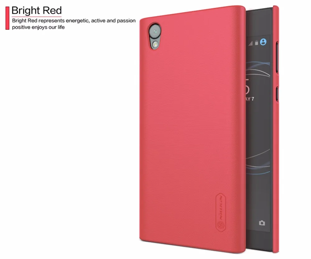 10 шт./лот Nillkin Super Frosted Shield чехол для sony Xperia L1 ПК Жесткий Чехол для Xperia L1 чехол 5,5 дюймов