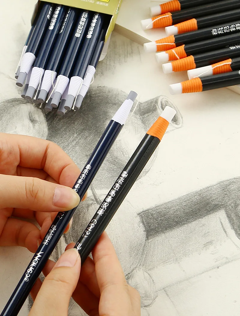 Карандаш для выделения мягкий ластик художественная ручка набросков рисования