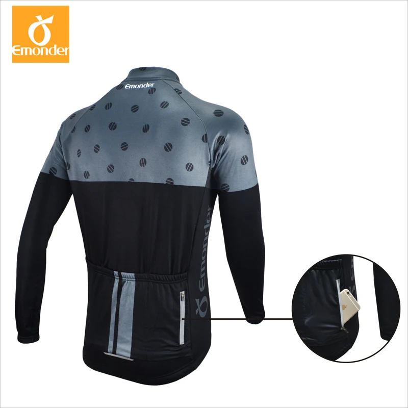 Новинка велосипедная куртка emputer Pro теплая с длинным рукавом для гоночного