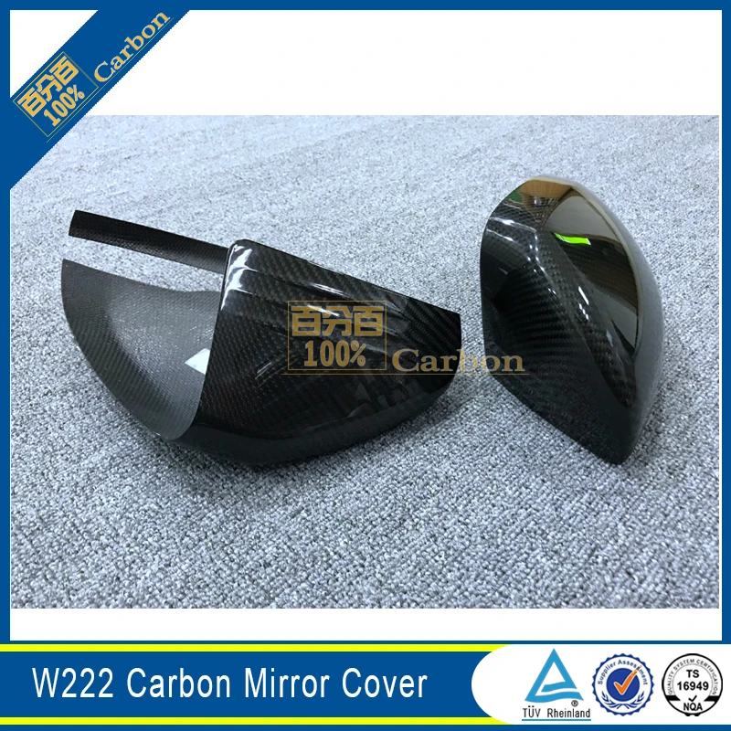 Для Mercedes W205 X205 W222 W213 Крышка для зеркала из углеродного волокна Cap RHD|carbon fiber mirror