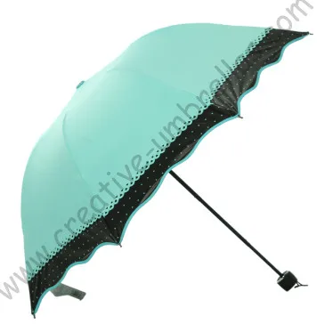 2 шт./лот цветной вариант летний складной мини открытый зонт 5 раз черное покрытие